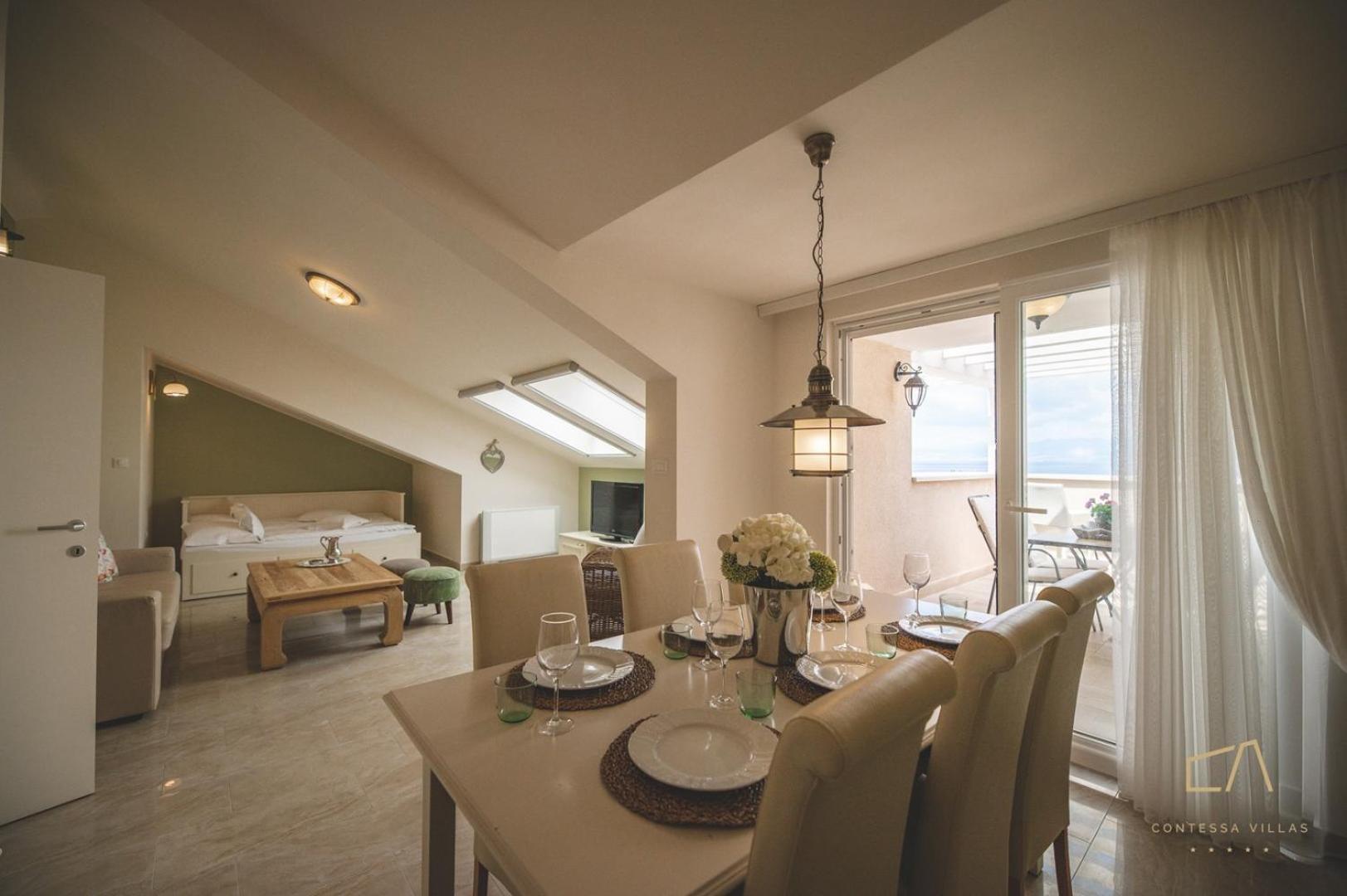 Luxury Apartments Villa Luce Malinska Oda fotoğraf